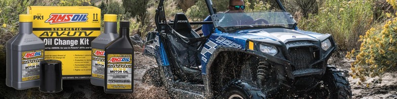 AMSOIL Full Synthetic Lubricants for ATVs and UTVs