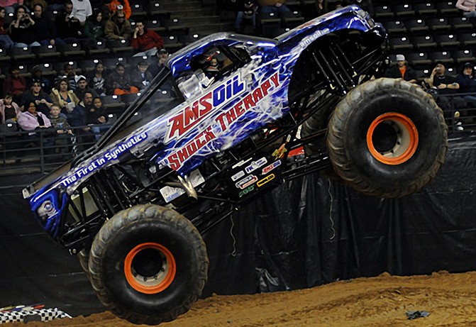 AMSOIL Sponsored SHOCK THERAPY Monster Truck