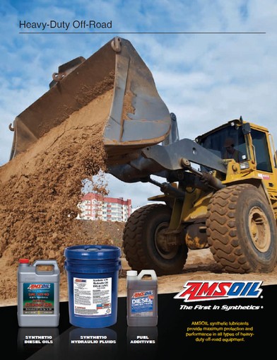 AMSOIL Heavy-Duty Off-Road Lubricants