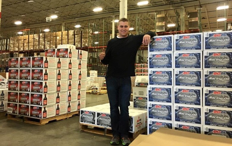 Inside the AMSOIL Central Warehouse in Superior Wisconsin