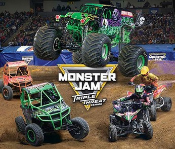 AMSOIL Sponsored Monster Jam Triple Threat