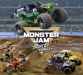 AMSOIL MONSTER JAM Triple Threat Series Lubricants