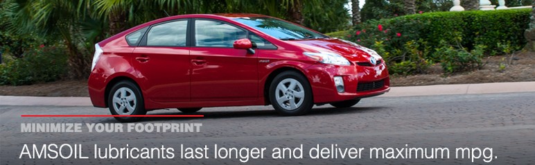 AMSOIL lubricants last longer AMSOIL lubricants deliver maximum mpg