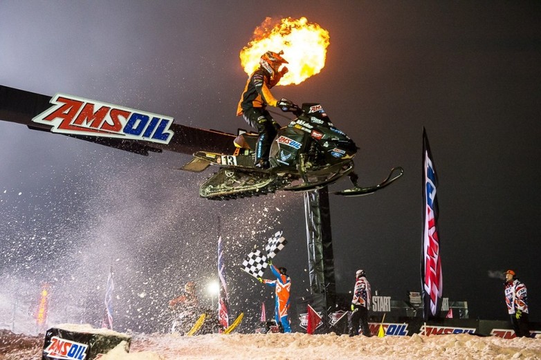 Flying High at the AMSOIL Championship Snowcross